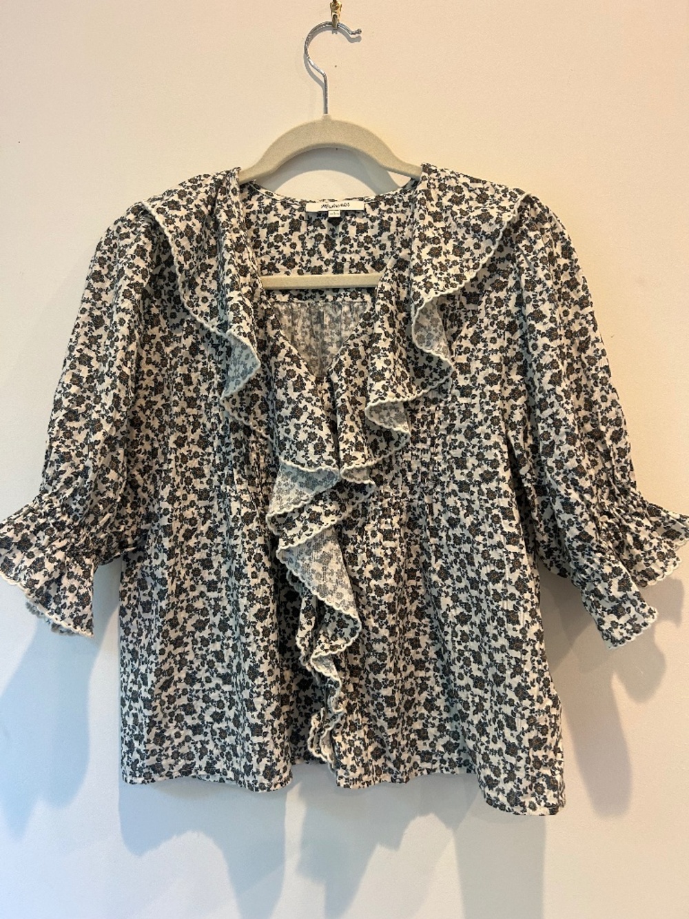 Madewell blouse/top size small